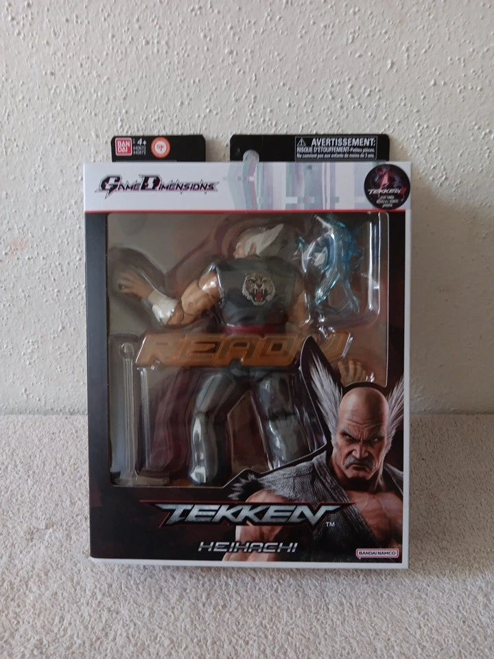 Bandai Namco Game Dimensions Tekken 8 Heihachi Mishima Action Figure