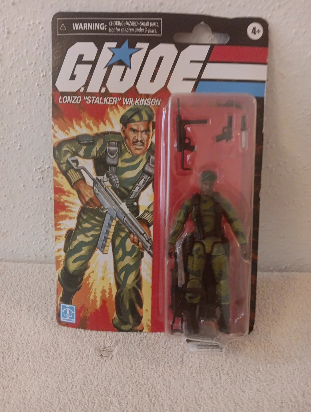 LONZO STALKER WILKINSON GI Joe BOX DAMAGE Action Figure