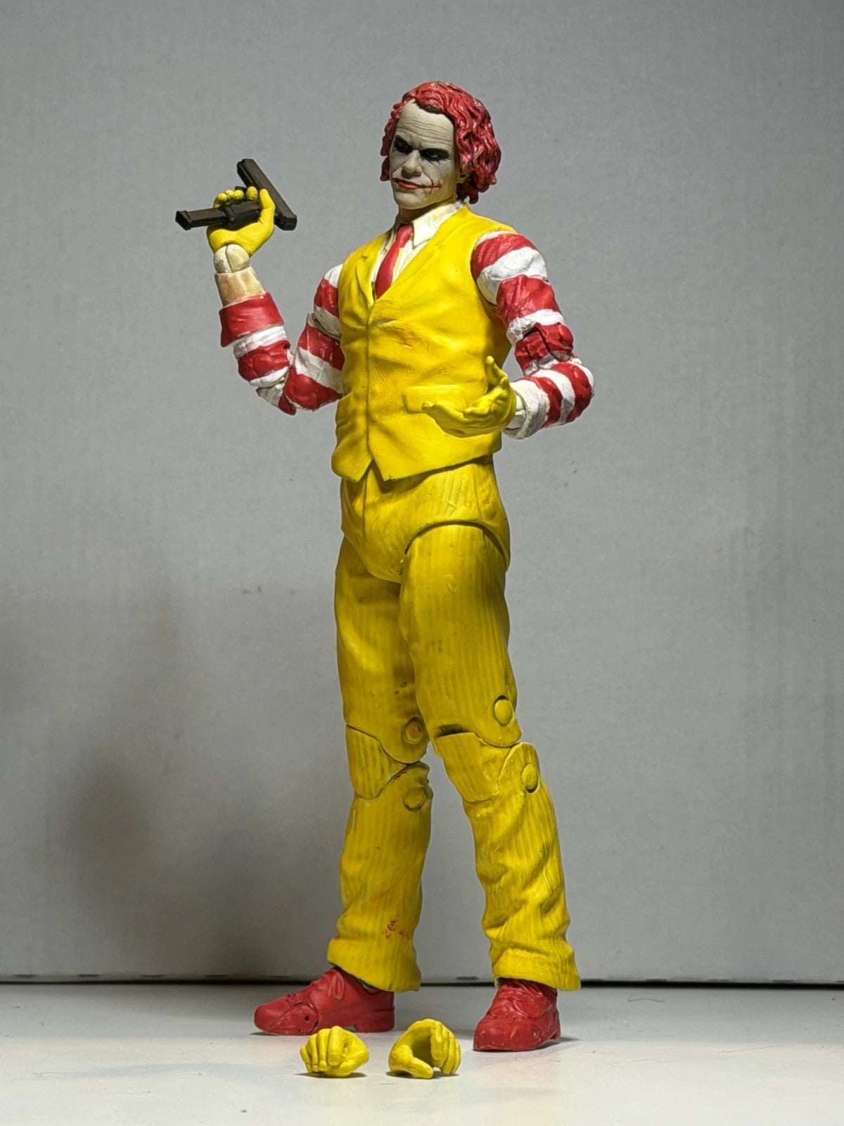 Custom Ronald McDonald Heath Ledger Joker McFarlane DC Multiverse Theatrical Ed