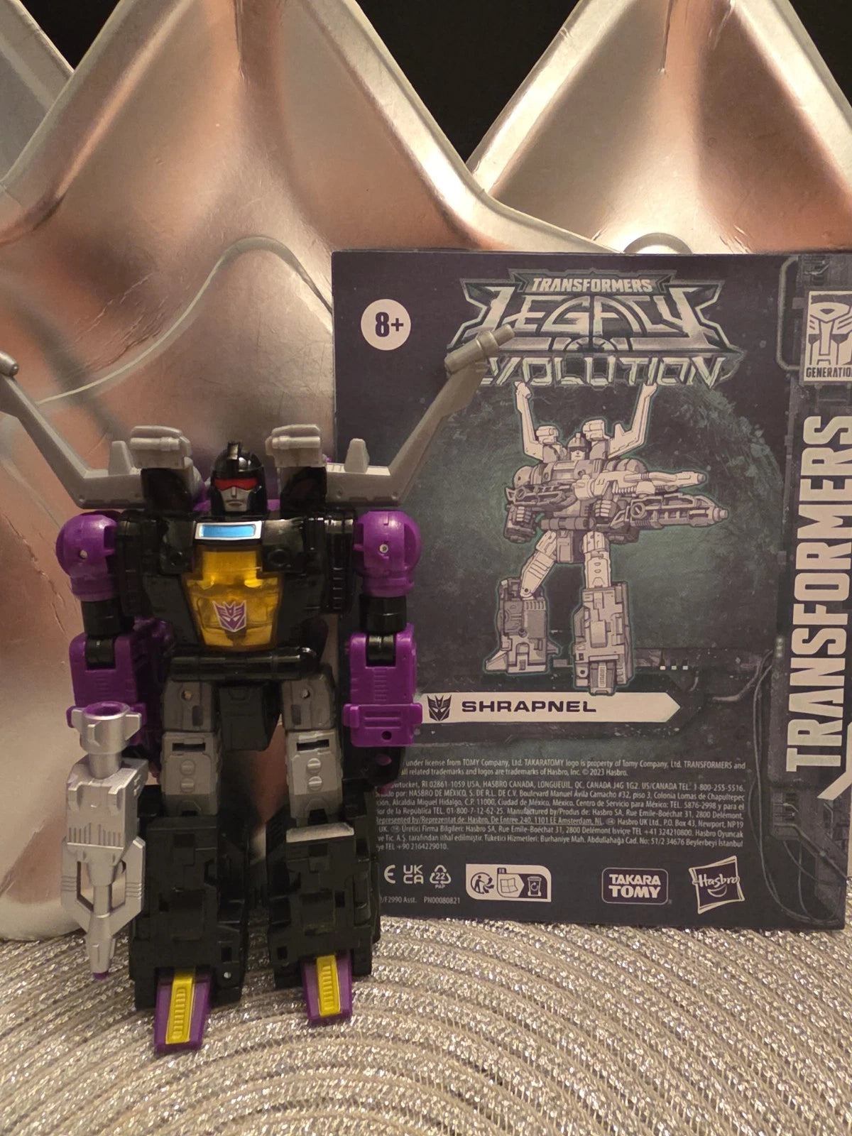 Transformers Legacy Evolution Deluxe Class Shrapnel Insecticon Hasbro