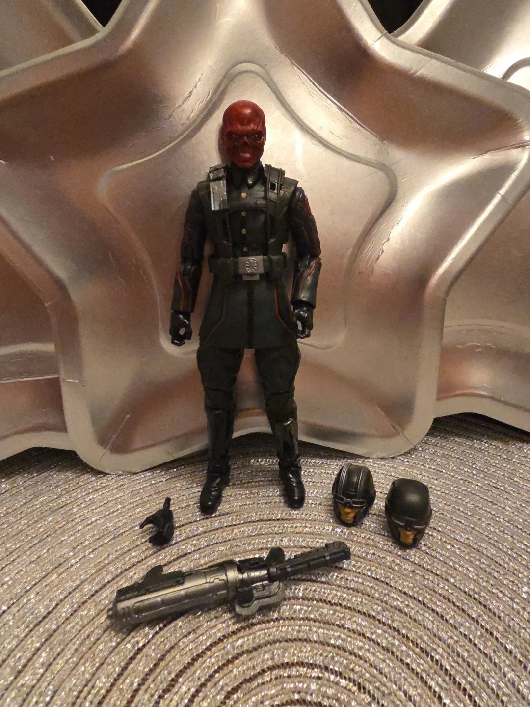 Marvel Legends Captain America First Ten Years Red Skull 2017 6" Action Figure