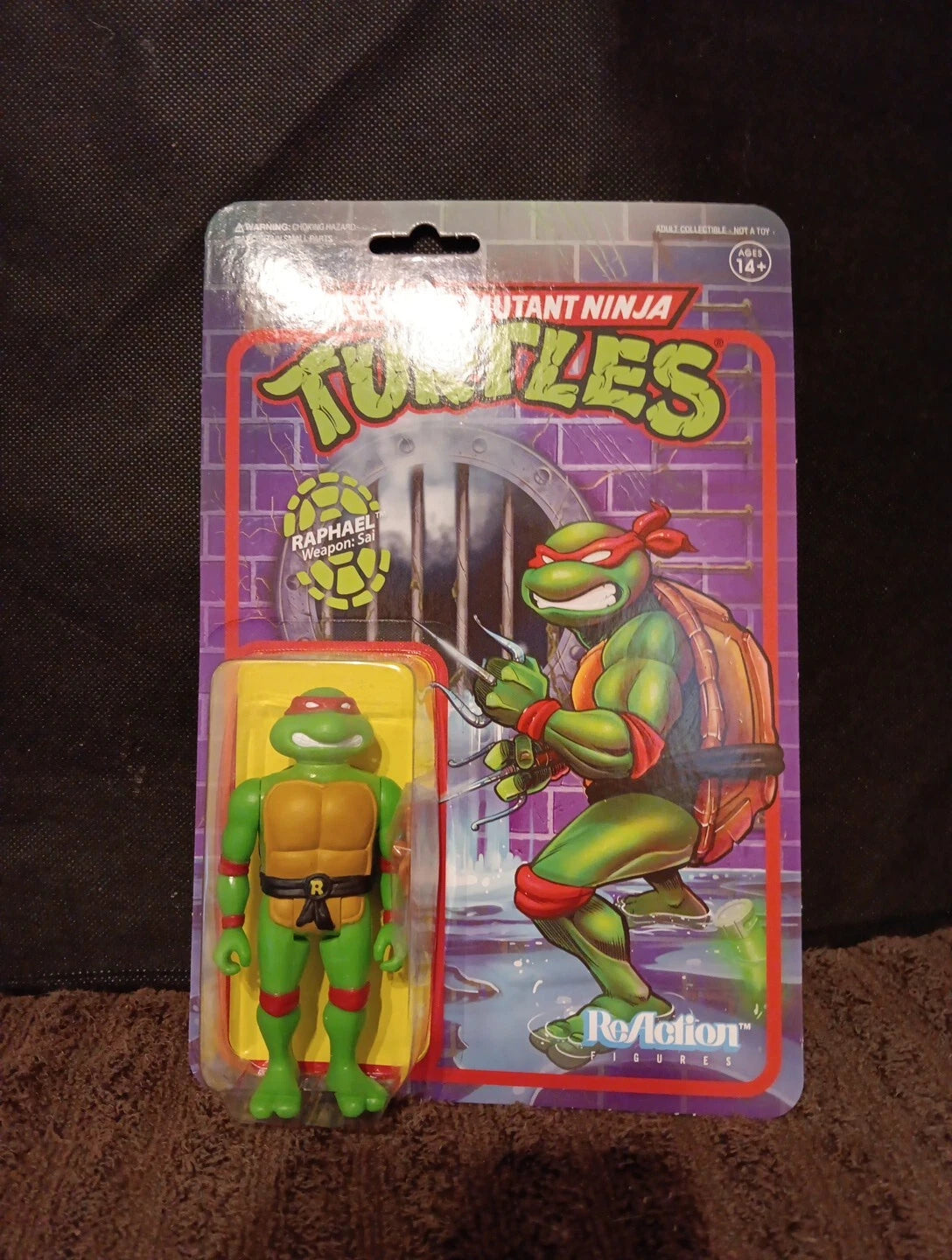 Super 7 Reaction Figure Raphael Teenage Mutant Ninja Turtles