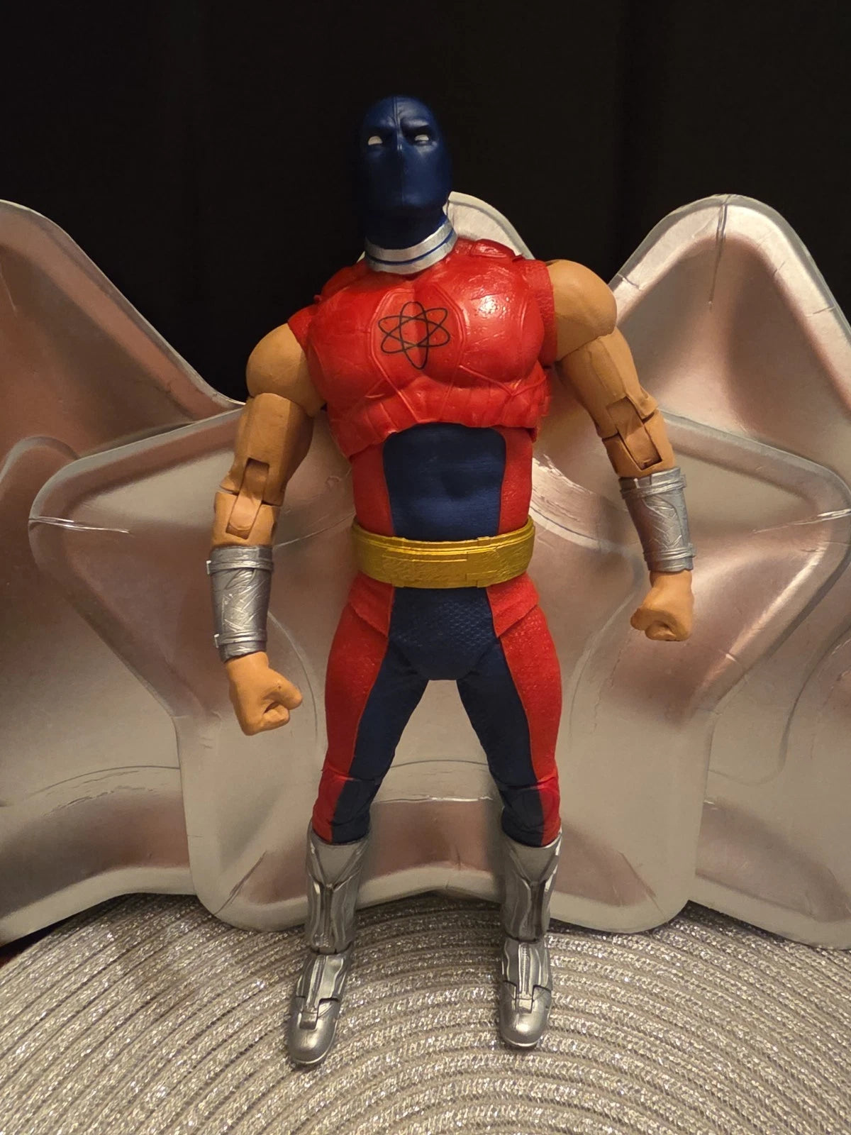 DC Mcfarlane Multiverse Atom Smasher From 2 Pack Jsa Black Vengeance Loose
