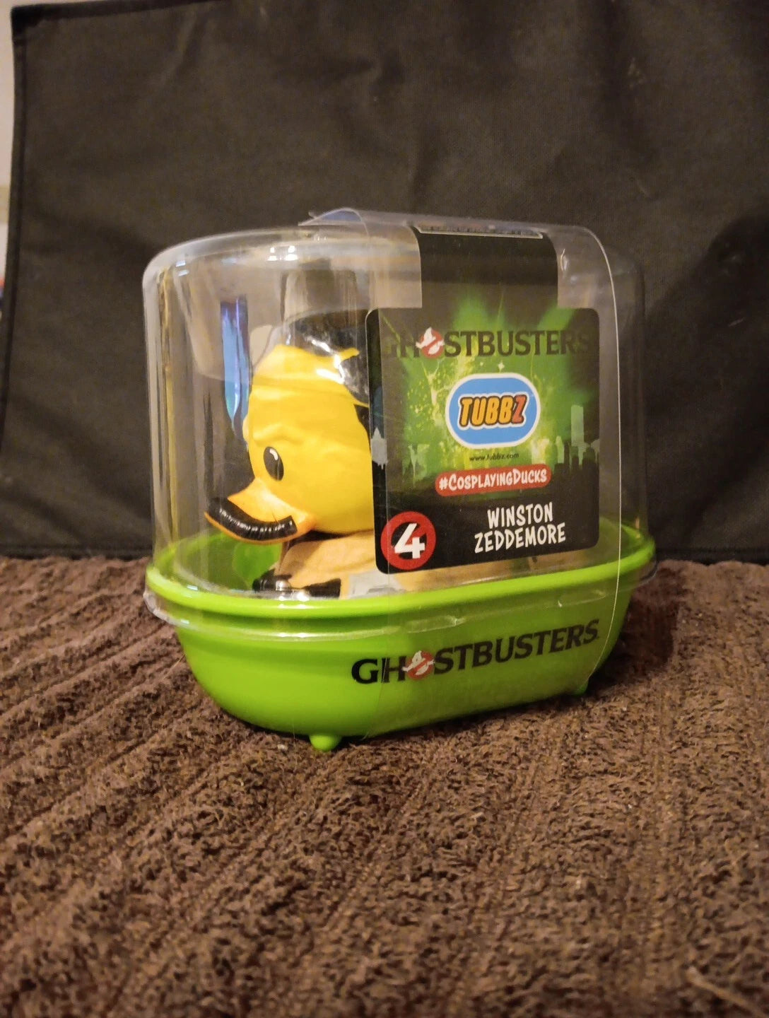 TUBBZ 1ST EDITION Ghostbusters, Winston Zeddemore Collectible Duck Figure