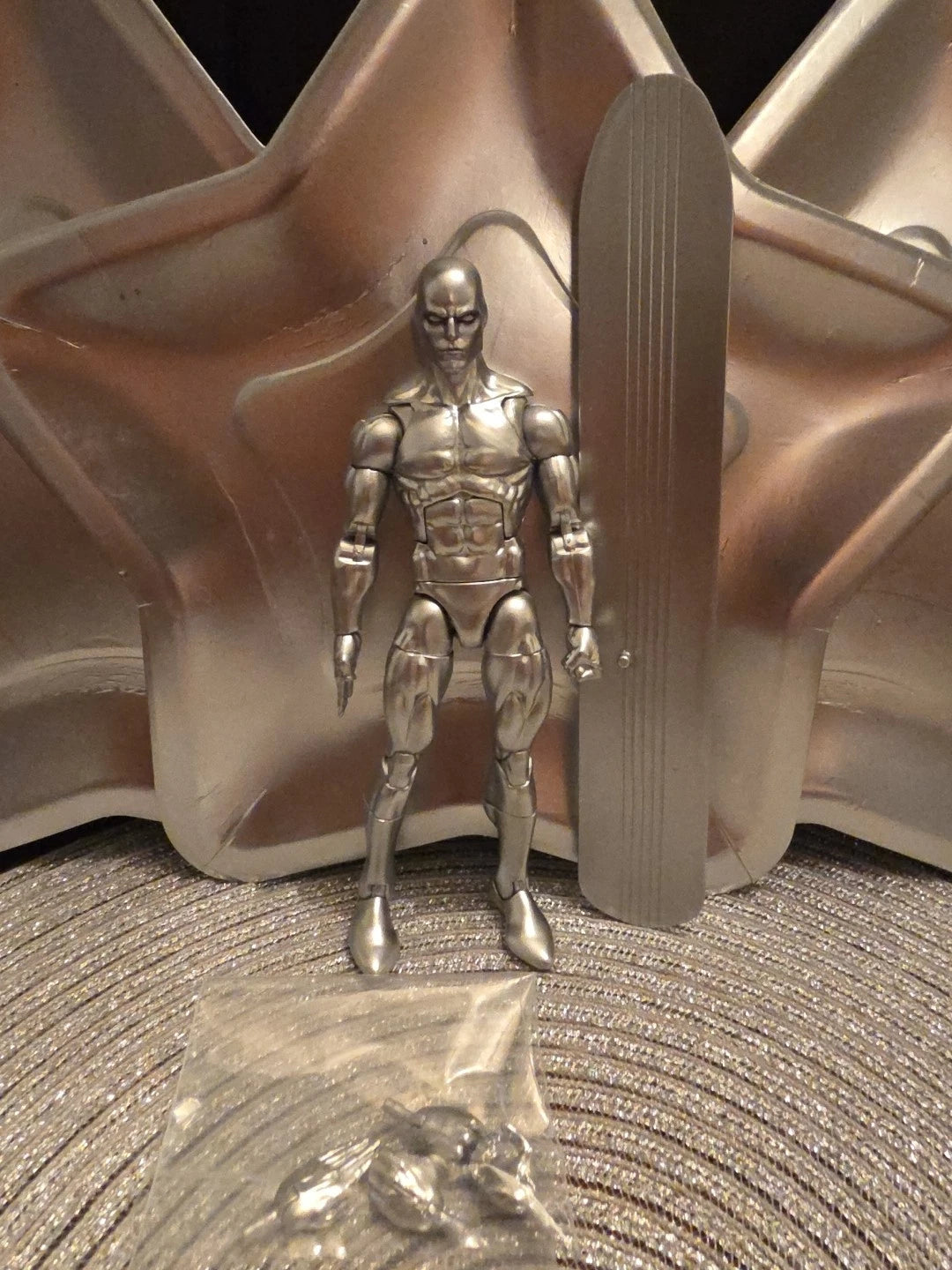 Hasbro Marvel Legends Mini Comic Wave 2 Silver Surfer 6" Loose Complete