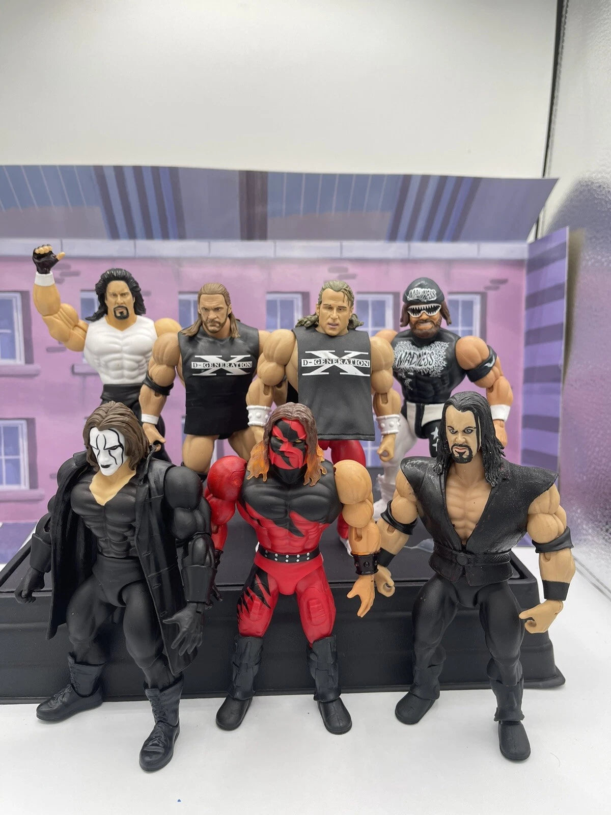 Custom Macho Man wwe Superstars masters of the universe Motu Nwo