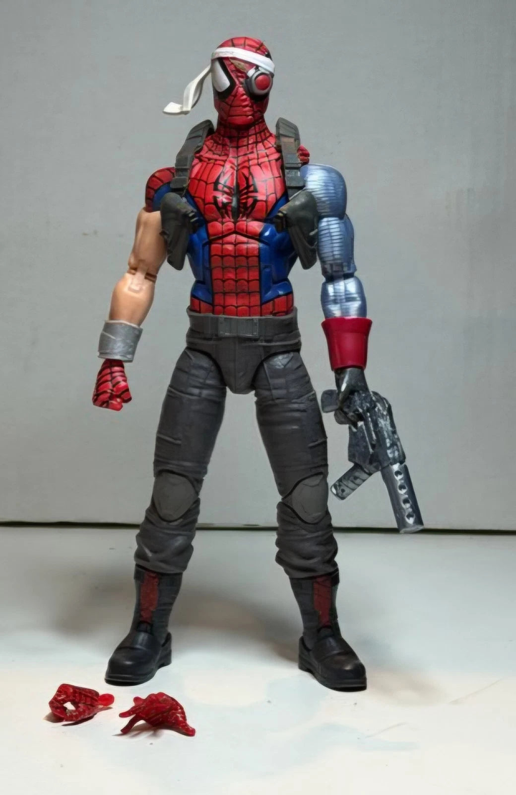 Custom Cyborg Spider-Man Marvel Legends x GI Joe Classified
