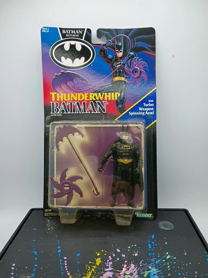 1991 Kenner Batman Returns Thunderwhip Batman