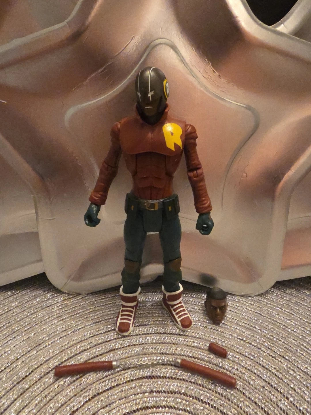 DC Comics 6" Loose Figure Robin Duke Thomas DC Multiverse The Rookie