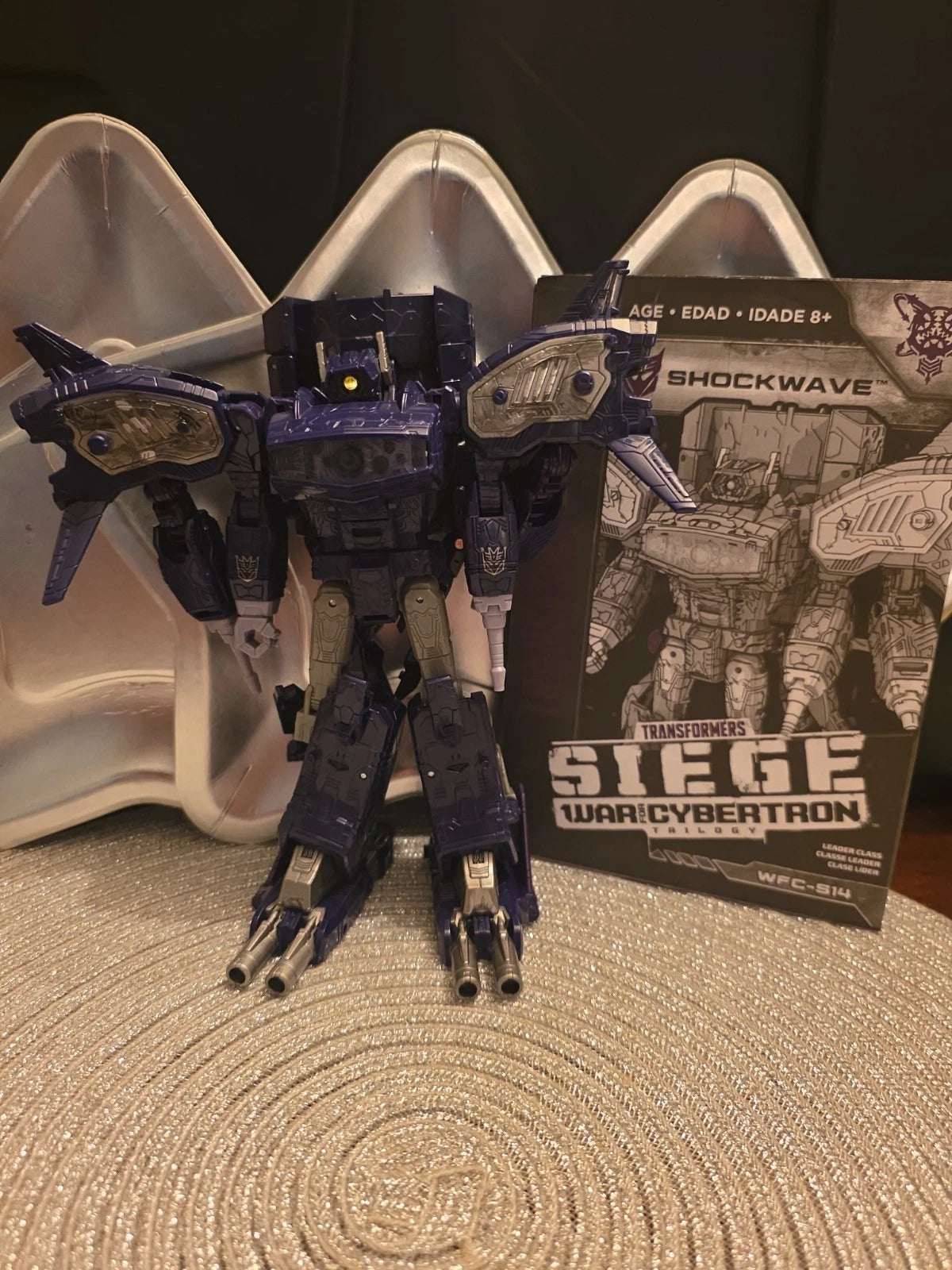 Transformers Siege SHOCKWAVE Complete Leader War For Cybertron Generations