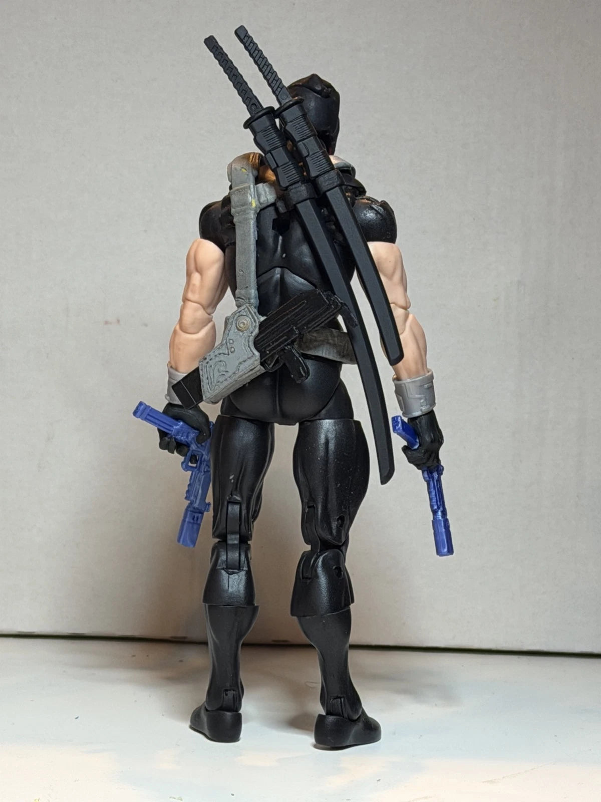 Custom Deadpool Weapon X Marvel Legends Black Red X-Men