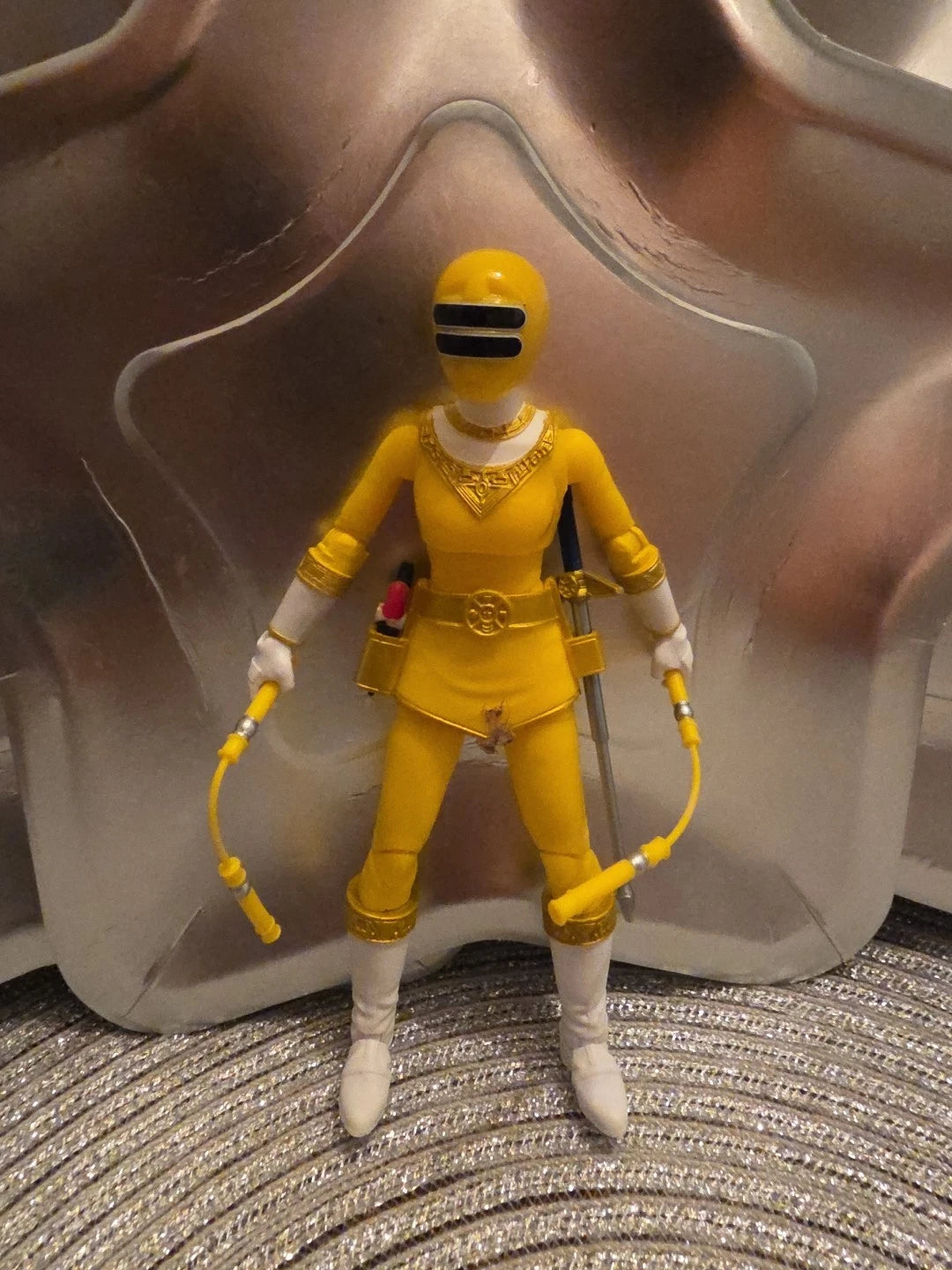 Power Rangers Lightning Collection Zeo Yellow Ranger 6" Action Figure