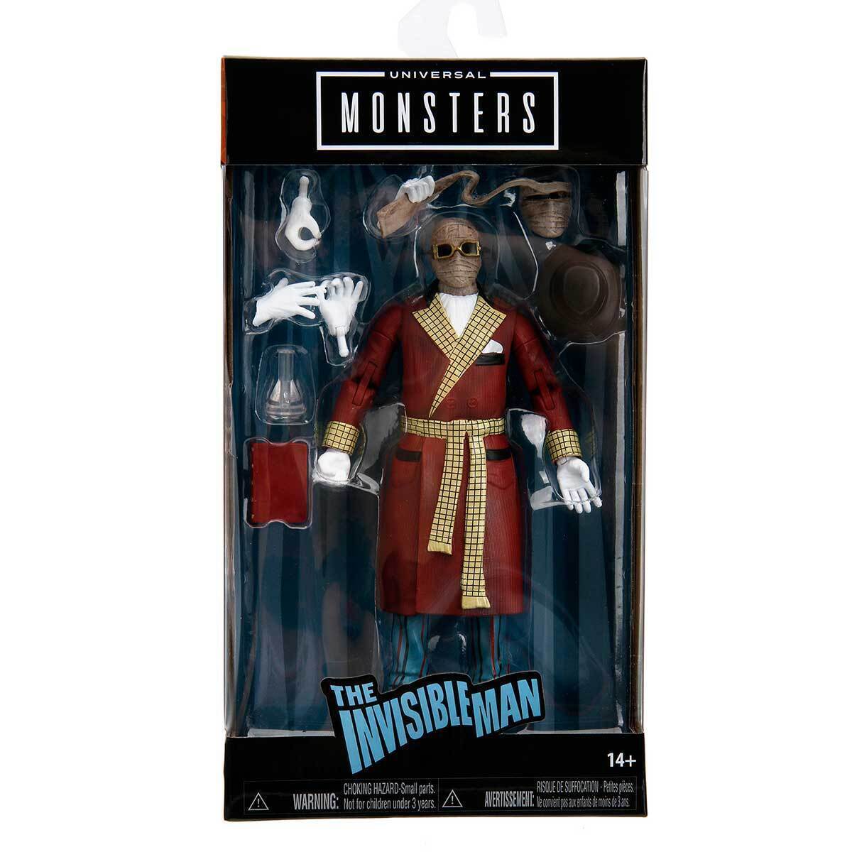 Jada Toys The Invisible Man 6" Universal Monster Action Figure