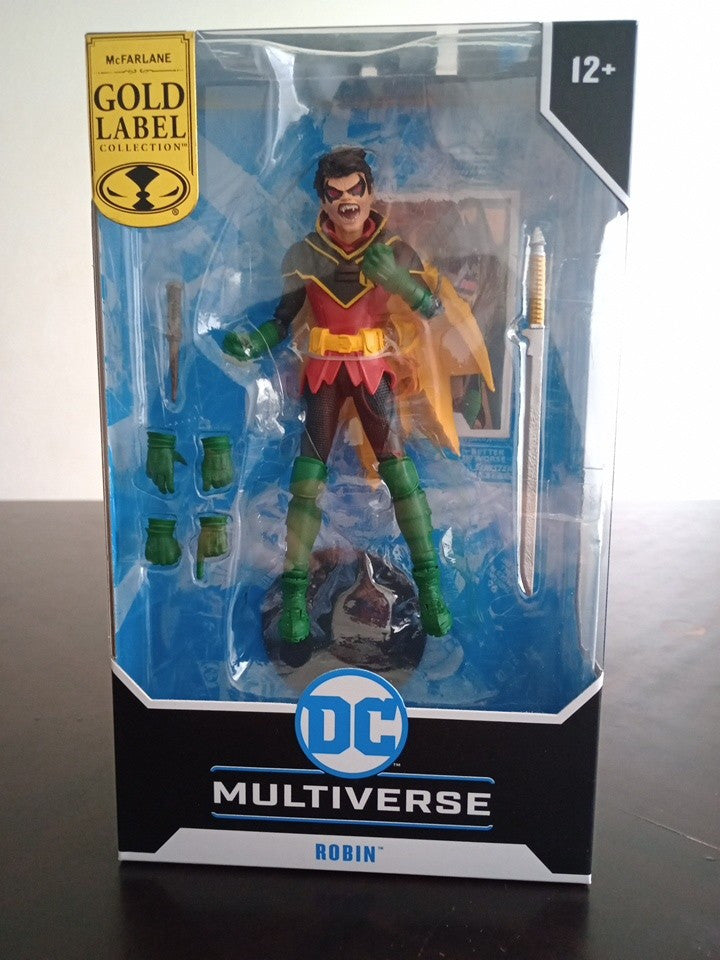 McFarlane DC Mulitverse Gold Label DC vs Vampires Robin Damian Wayne