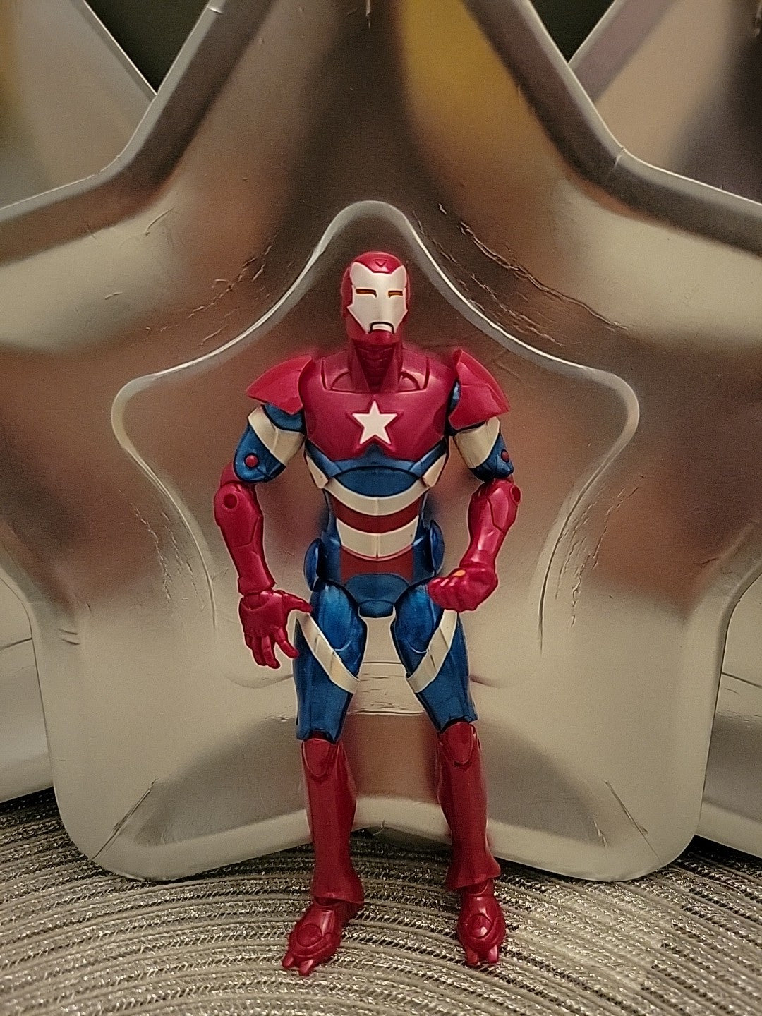 Hasbro 2012 Marvel Legends Iron Patriot 6" Figure Loose