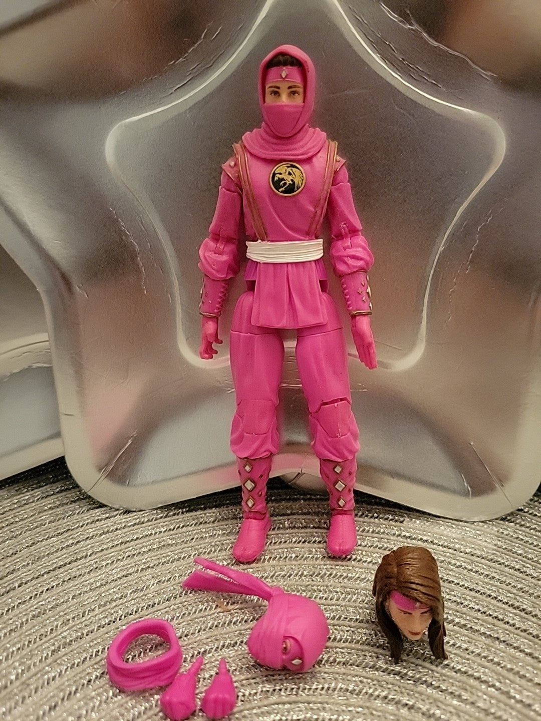 Power Rangers Lightning Collection Mighty Morphin Ninja Pink Kimberly Figure ⚡️