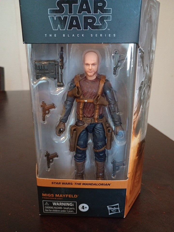 Migs Mayfeld 27 The Mandalorian 6" Scale STAR WARS Black Series