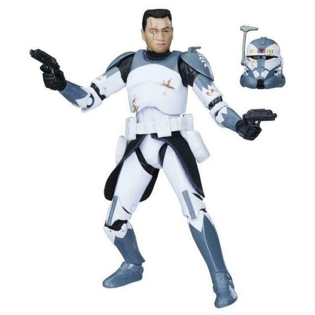 Hasbro Star Wars The Black Series Clone Commander Wolffe 6" Figure Loose