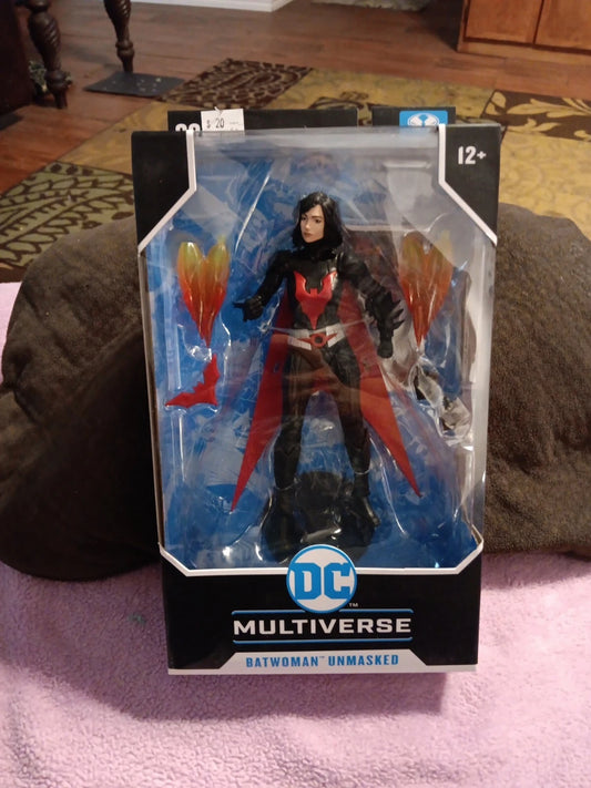 DC Multiverse Batman Beyond Batwoman Unmasked 7" Action Figure McFarlane Toys