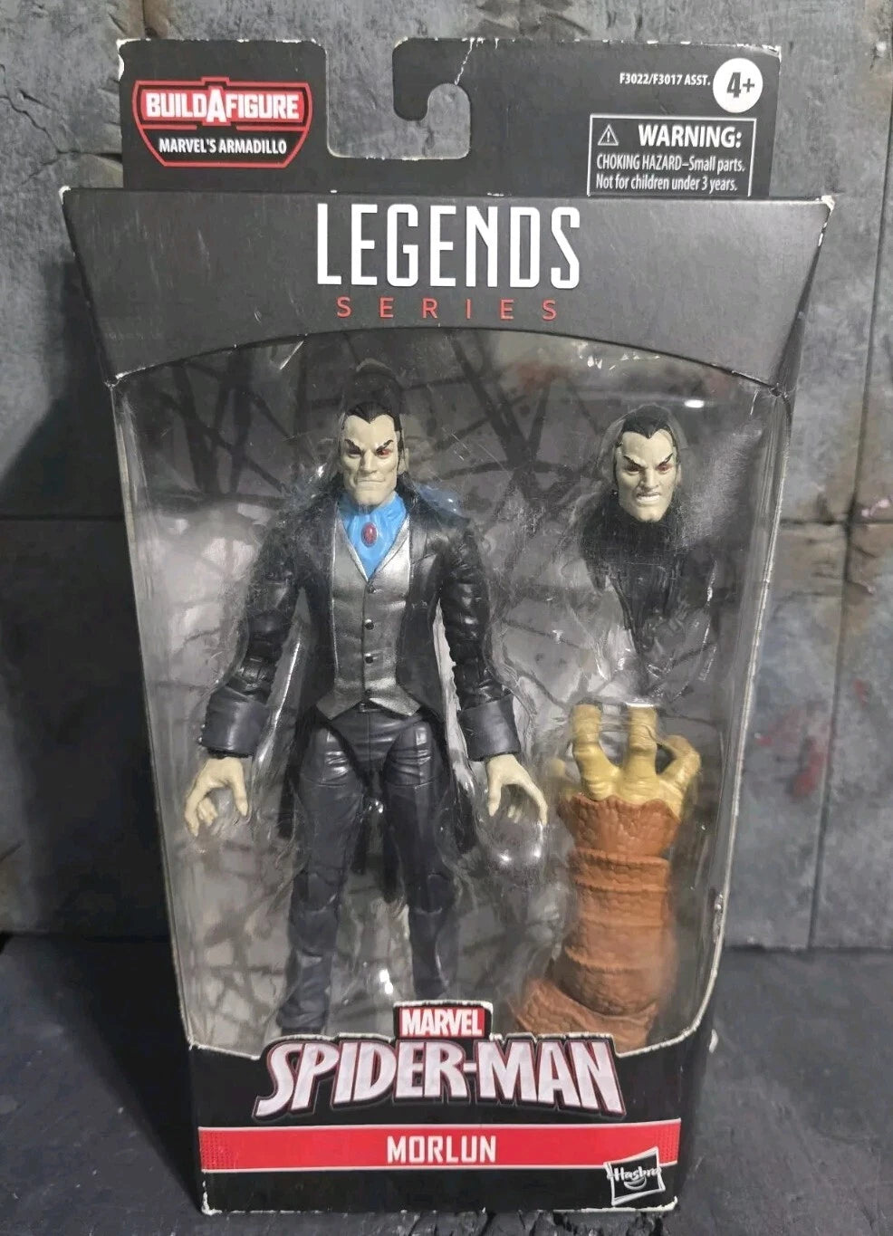 SPIDER-MAN MORLUN MARVEL LEGENDS SERIES (Box Wear)
