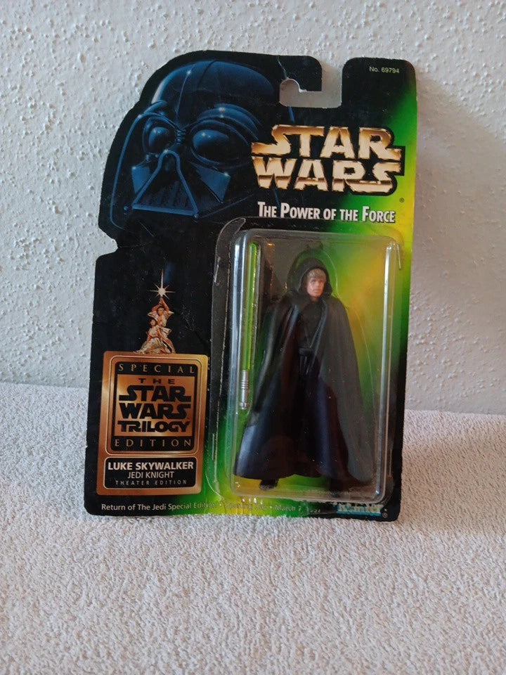 Hasbro Star Wars Power Of The Force Luke Skywalker Action Figure Opened