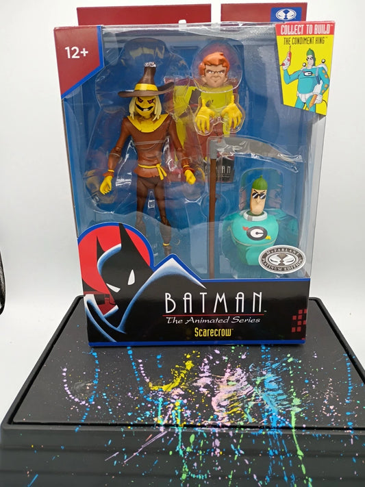 McFarlane DC Comics Batman Animated Series SCARECROW Condiment King BAF US