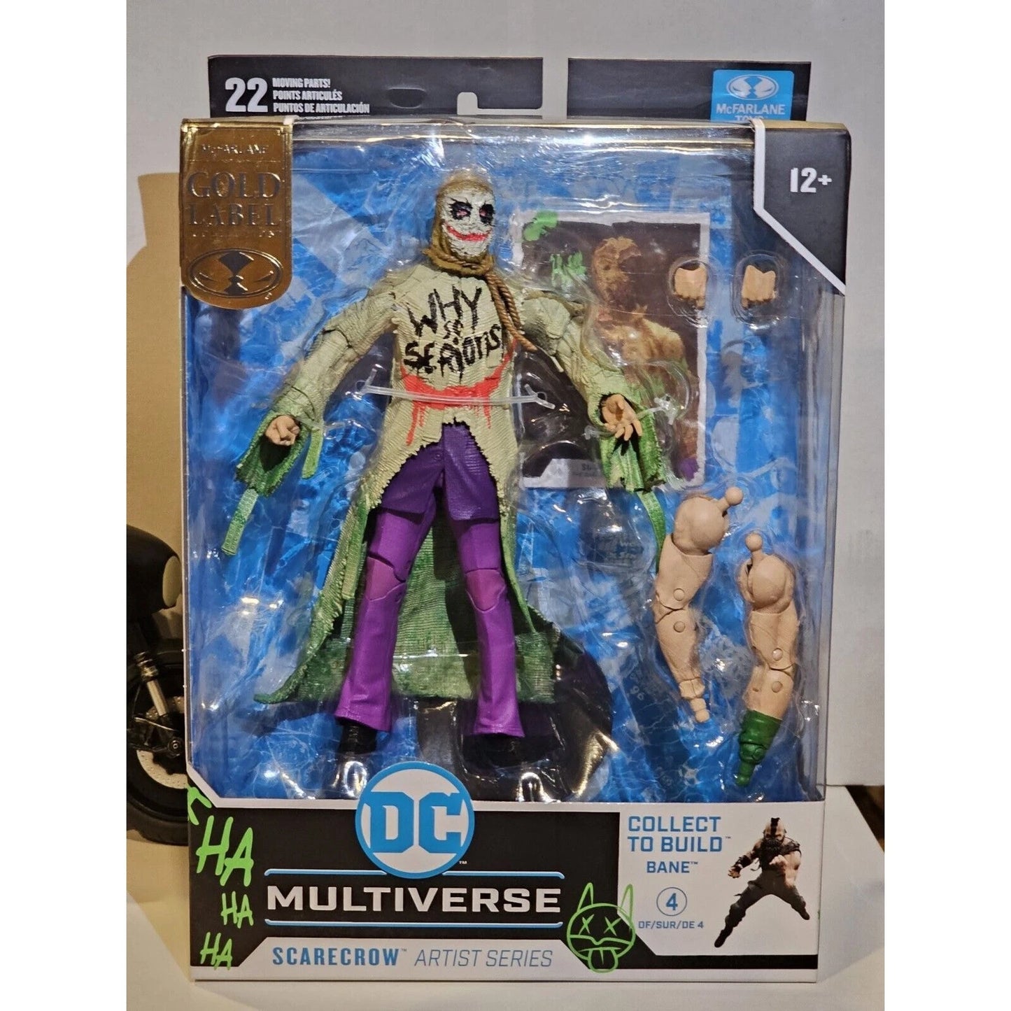 McFarlane DC Multiverse: Jokerized Scarecrow ~ Target Exclusive ~ BANE BAF