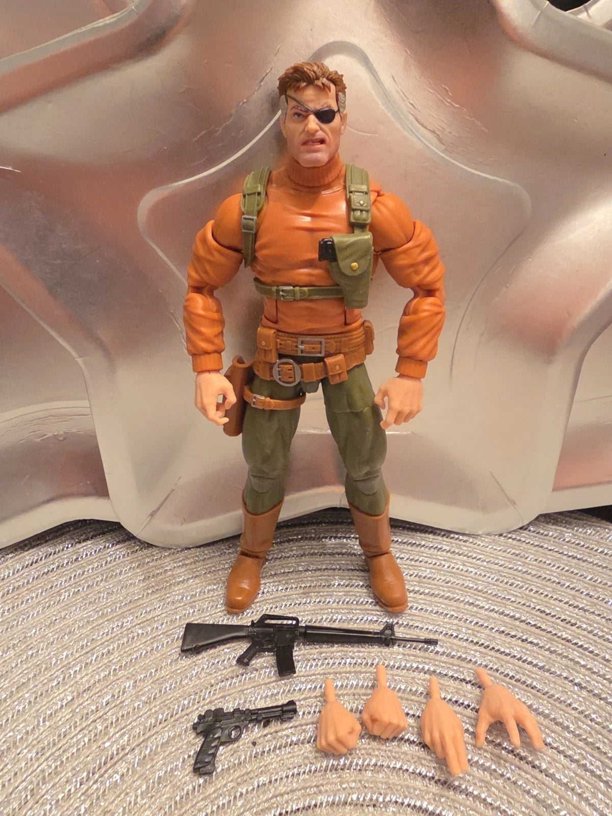 Marvel Legends Gamerverse NICK FURY FIGURE + GUNS (Punisher 2 Pack)