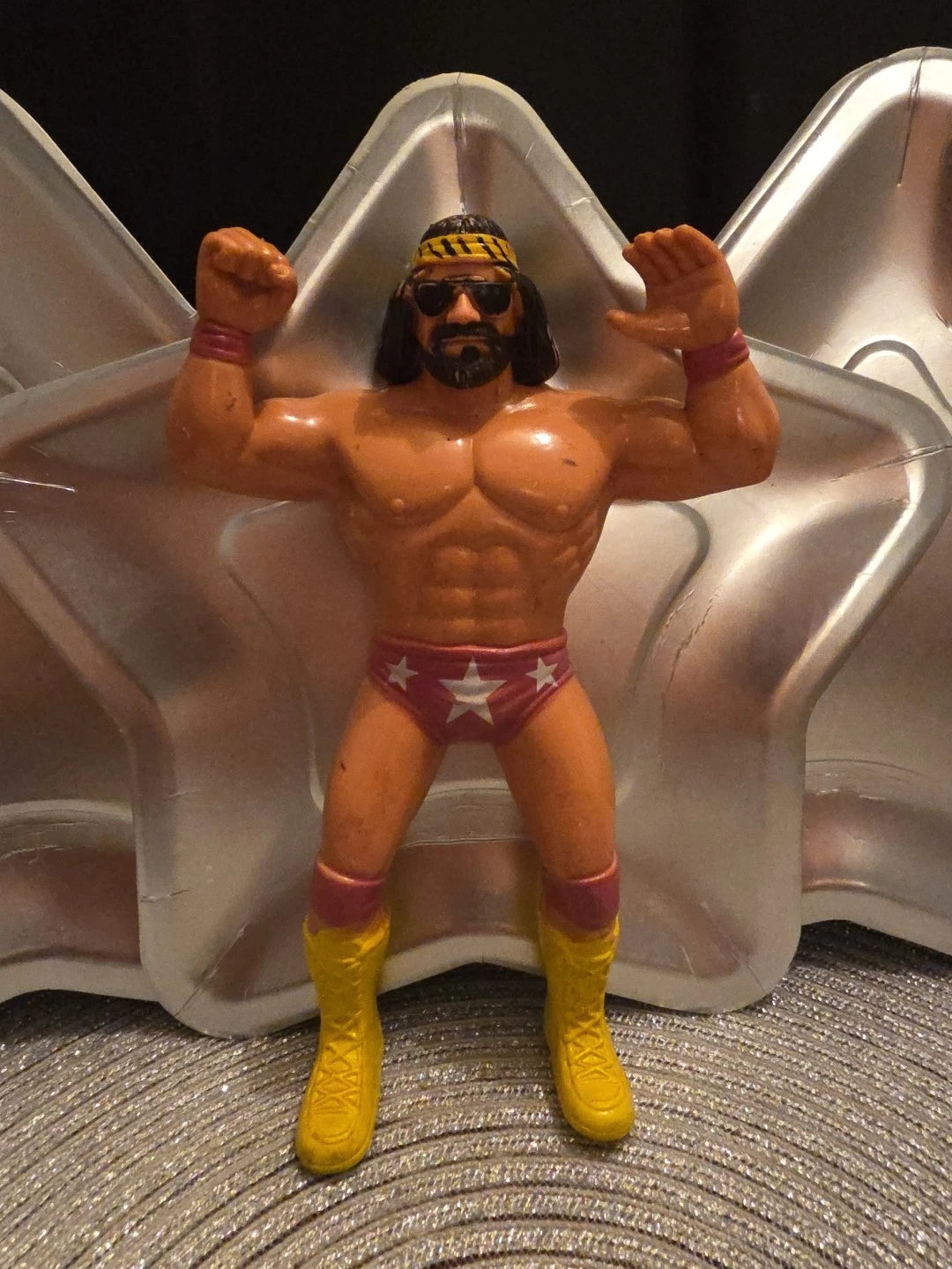 Macho Man Randy Savage 1986 WWF LJN Wrestling Superstars Series 3 Figure 8 Inch