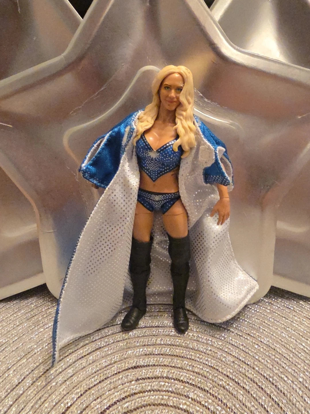 CHARLOTTE FLAIR WWE Mattel Elite Series 54 Figure Loose Head Swap