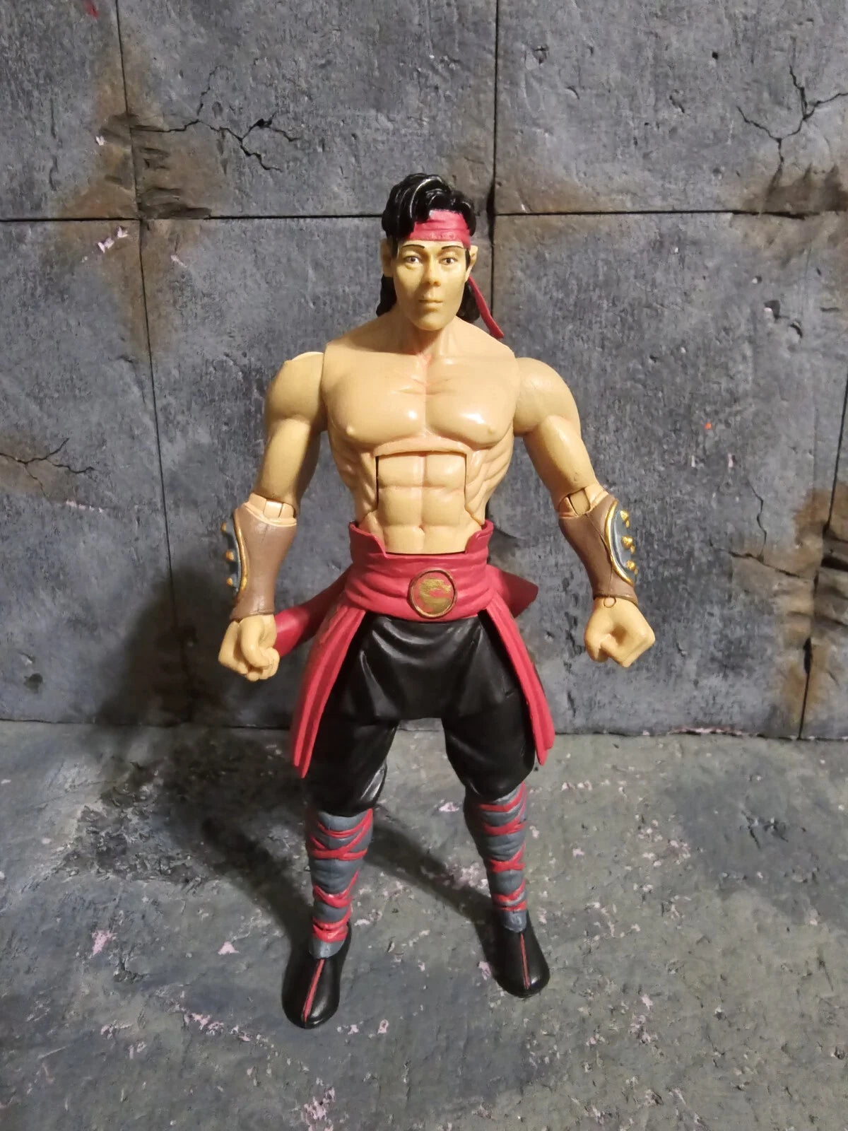 Mortal Kombat Figure - 2011 Liu Kang - Jazwares Midway MK9 20th Anni 6"