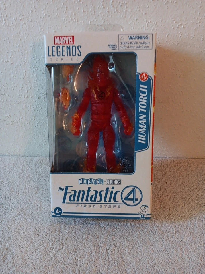 Marvel Legends The Fantastic Four First Steps Figure 4 HUMAN TORCH Hasbro