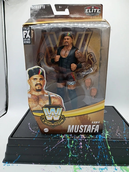 WWE Elite Collection Legends Kama Mustafa Series 19 Mattel