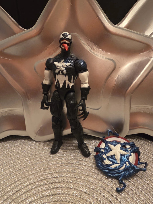 Marvel Legends Maximum Spider-Man - Venomized Captain America 6” Loose Figure