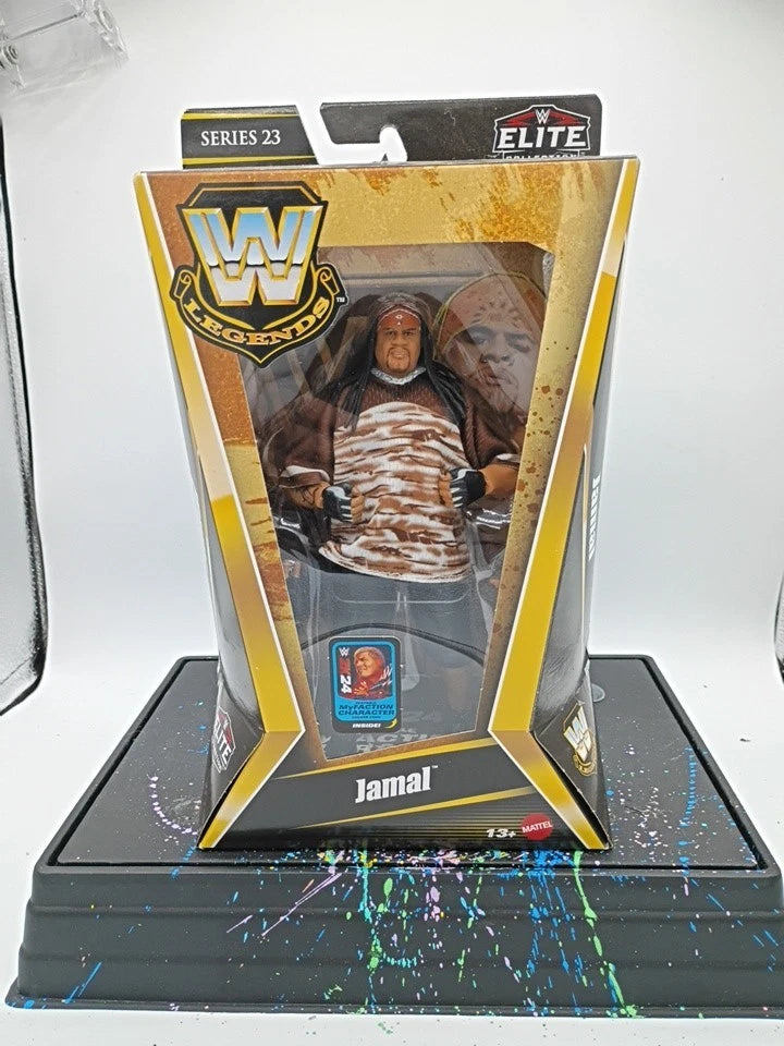 WWE Wrestling Elite Collection Legends Series 23 Jamal Action Figure