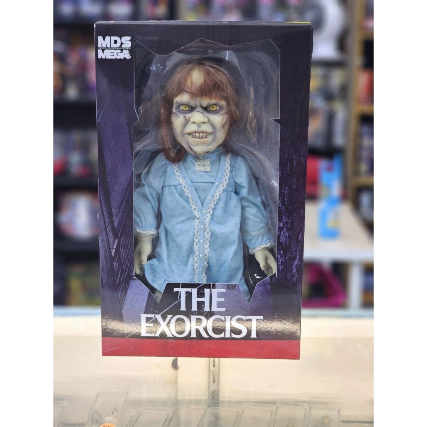 THE EXORCIST PUSH BUTTON TALKING HORROR DOLL 2018 BY MDS MEGA SCALE