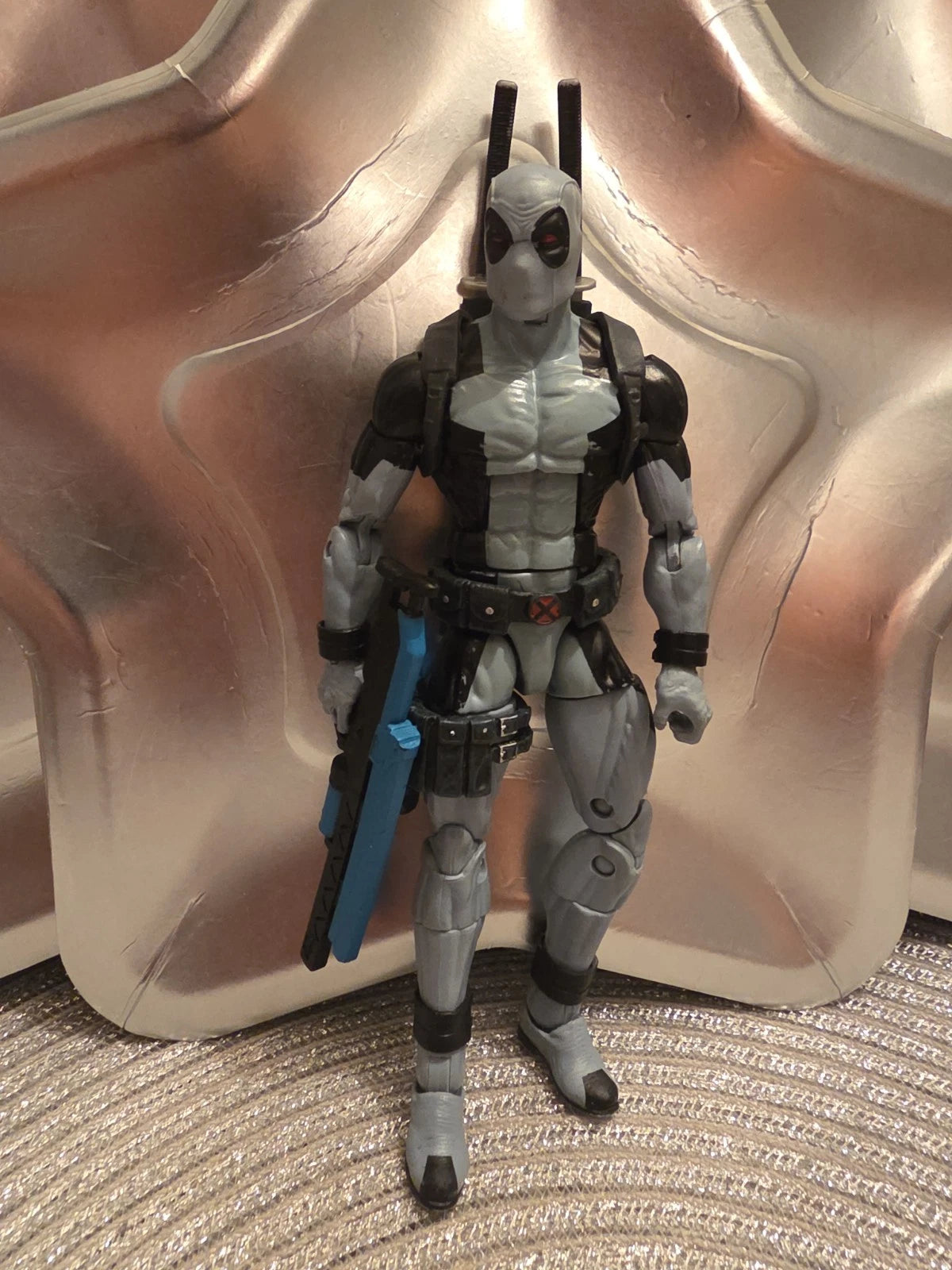 Marvel Legends 6in Grey X-Force Deadpool Sasquatch BAF Hasbro Loose