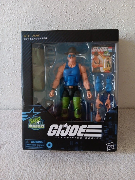 GI Joe Classified #129 Mad Marauders Sgt Slaughter 6" Deluxe Hasbro