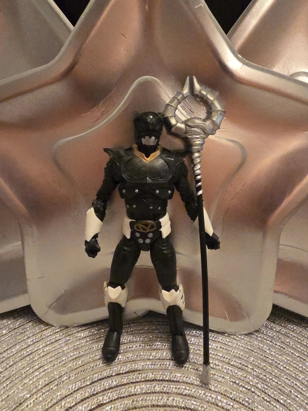 Power Rangers Lightning Collection In Space Psycho Black Ranger Action Figure