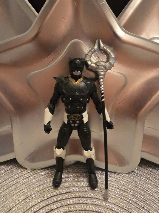 Power Rangers Lightning Collection In Space Psycho Black Ranger Action Figure