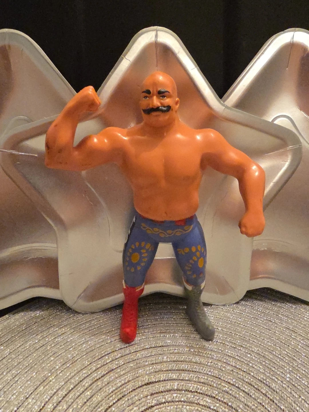 1984 LJN Titan Sports WWF Iron Sheik Wrestling Figure RARE VINTAGE COLLECTIBLE!