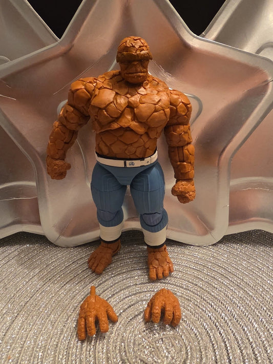 Displayed 2025 Marvel Legends Series Fantastic Four First Steps The Thing