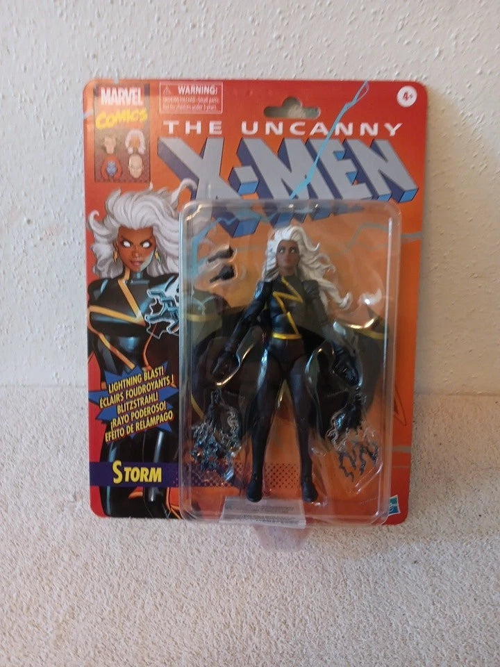 Uncanny X-Men Marvel Legends 6" Retro BLACK SUIT STORM Action Figure Ages 4+ NEW