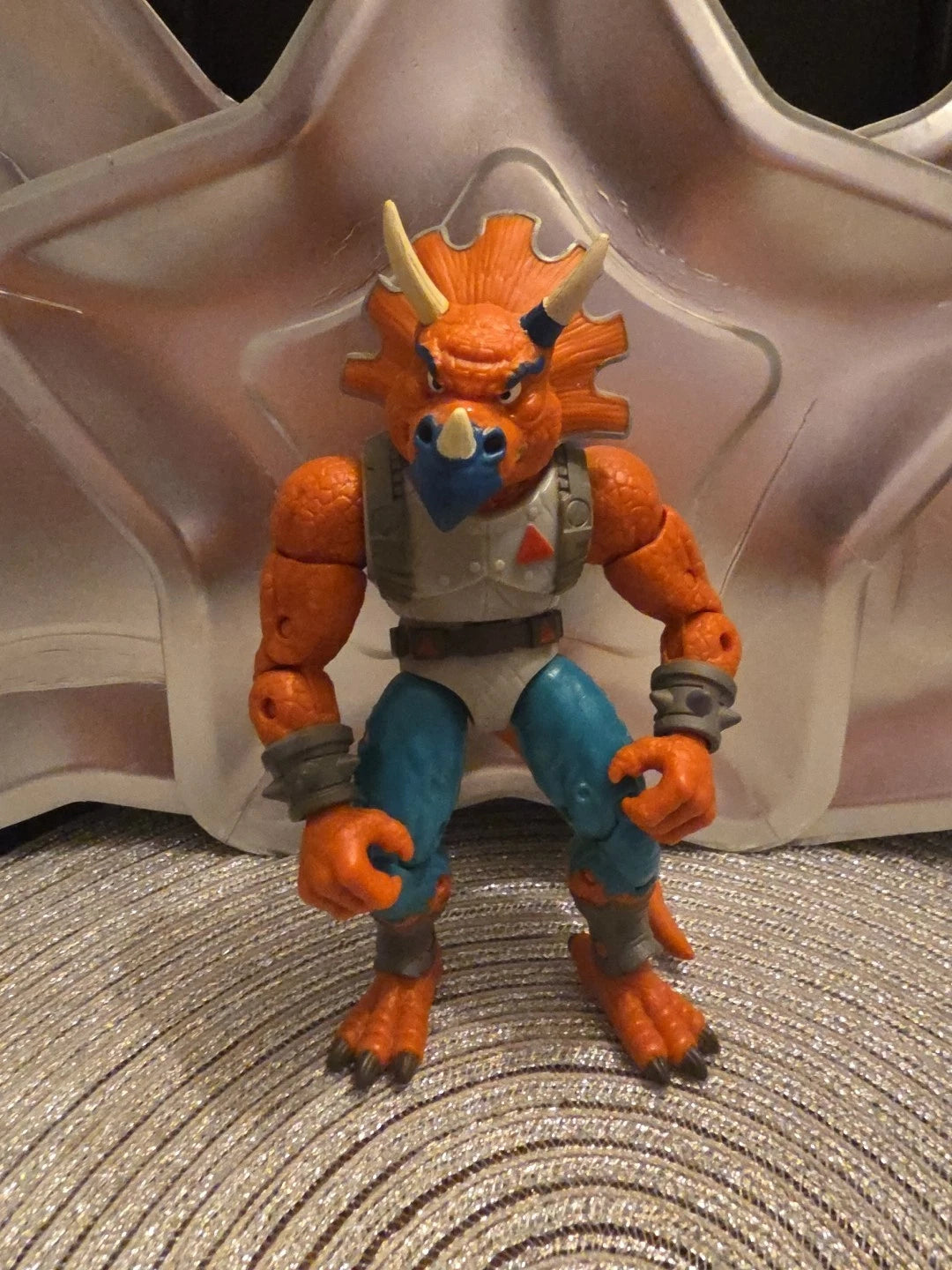 TMNT Ninja Elite Series Triceraton Loose Playmates