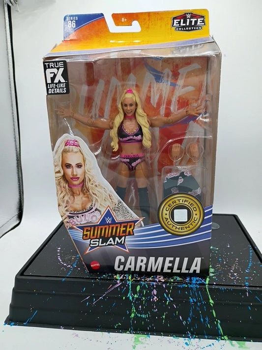 WWE MATTEL ELITE SERIES 86 SUMMERSLAM CARMELLA WRESTLING FIGURE