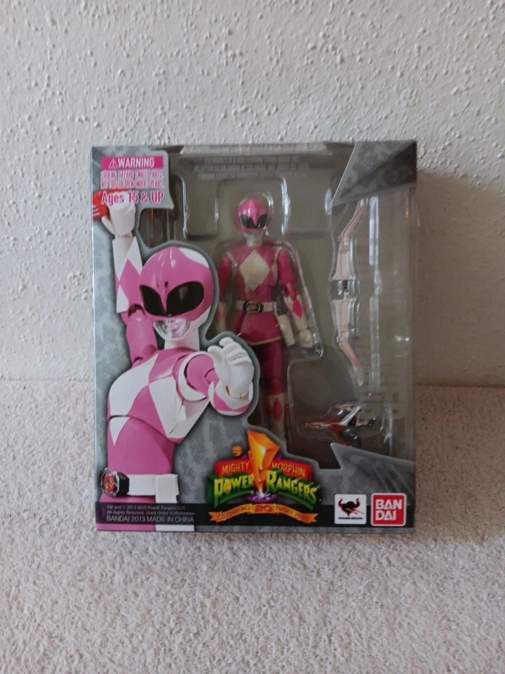 SH Figuarts Mighty Mophin Power Rangers Pink Ranger - 20th Anniversary, Bandai