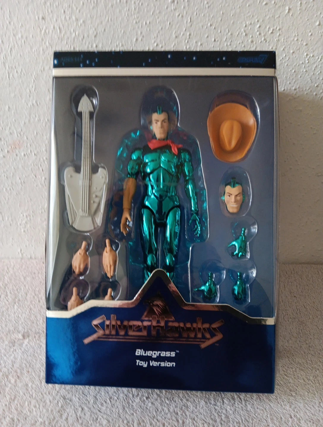 Super7 SilverHawks Ultimates - BLUEGRASS Toy Version Figure