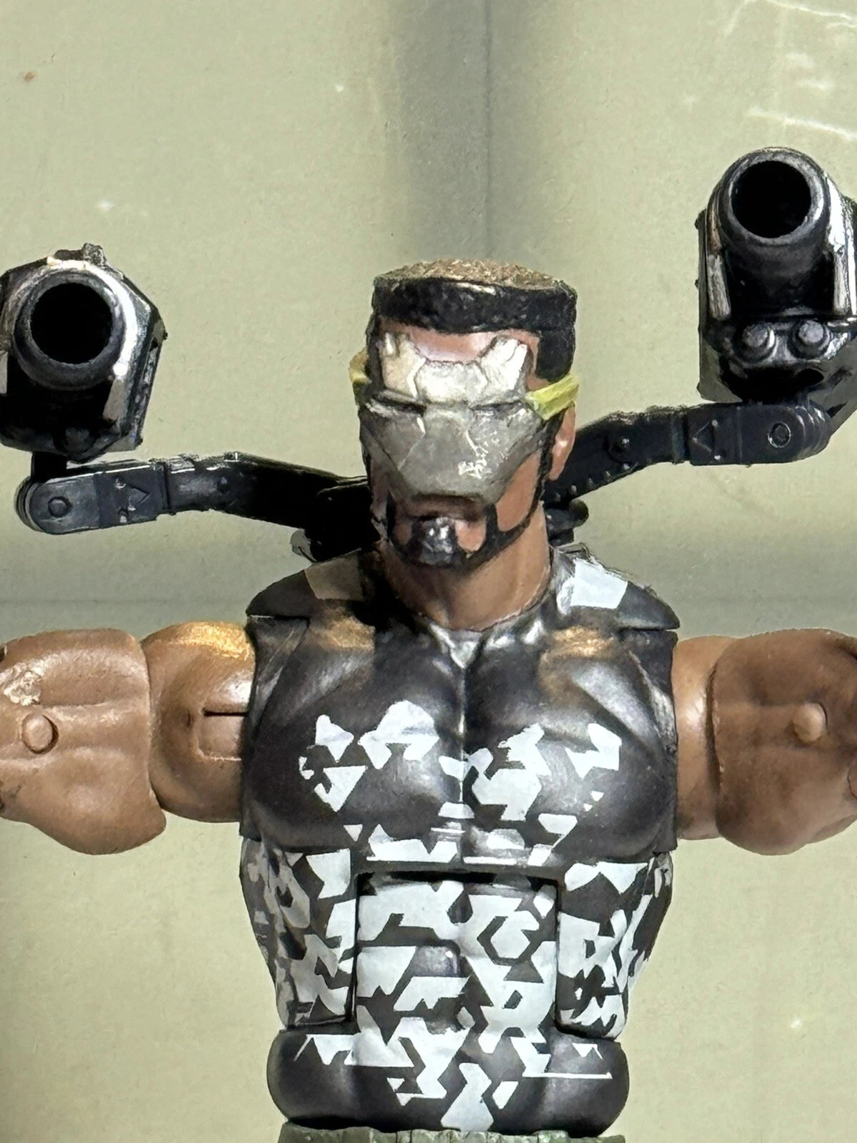 Custom WAR MACHINE retro Marvel Legends x GI Joe Classified
