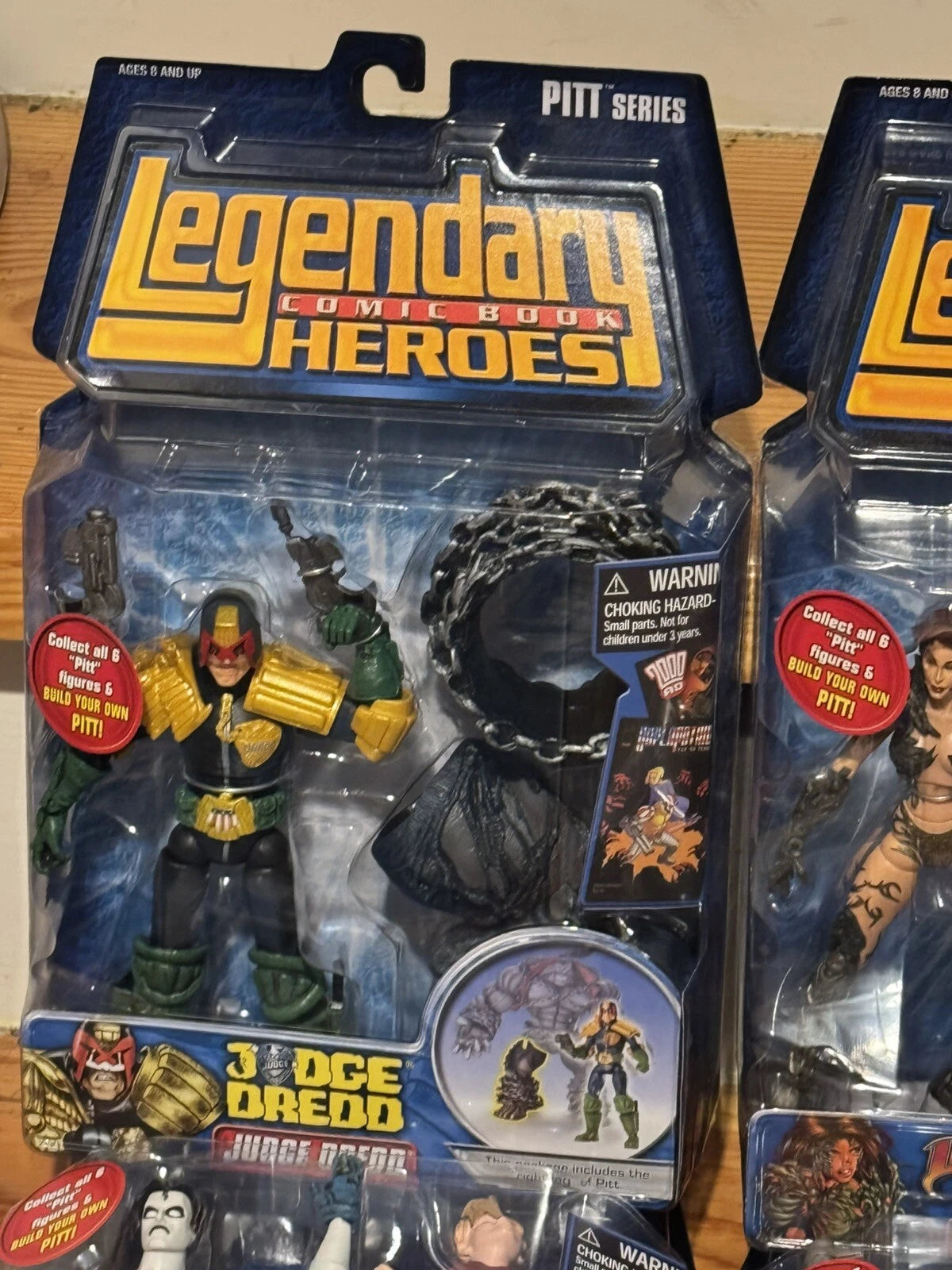 COMPLETE PITT BAF SET: JUDGE DREDD WITCHBLADE RIPCLAW MADMAN SAVAGE DRAGON SUPER