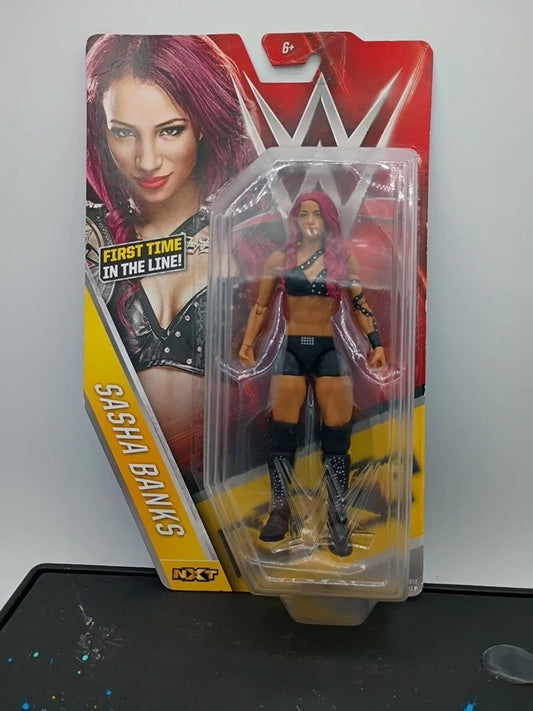 WWE Mattel NXT Sasha Banks Action Figure Basic Series Mattel